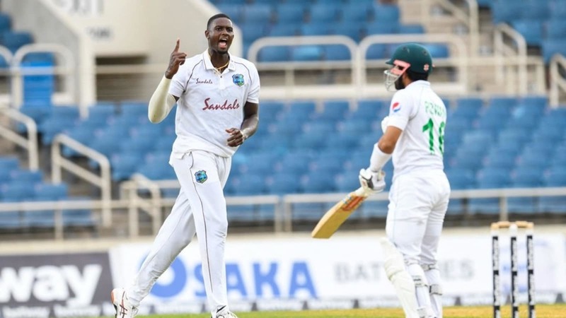 Cricket-Pakistan bowled out for 217 as Windies bowlers dominate