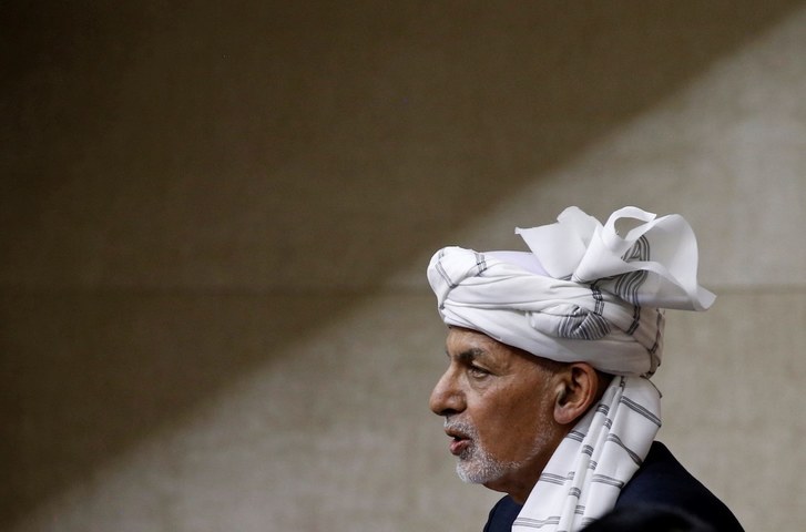 Afghan President Ghani says focus on remobilizing troops