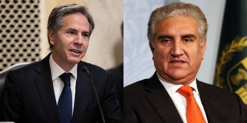 FM Qureshi, Blinken discuss rapidly changing situation in Afghanistan