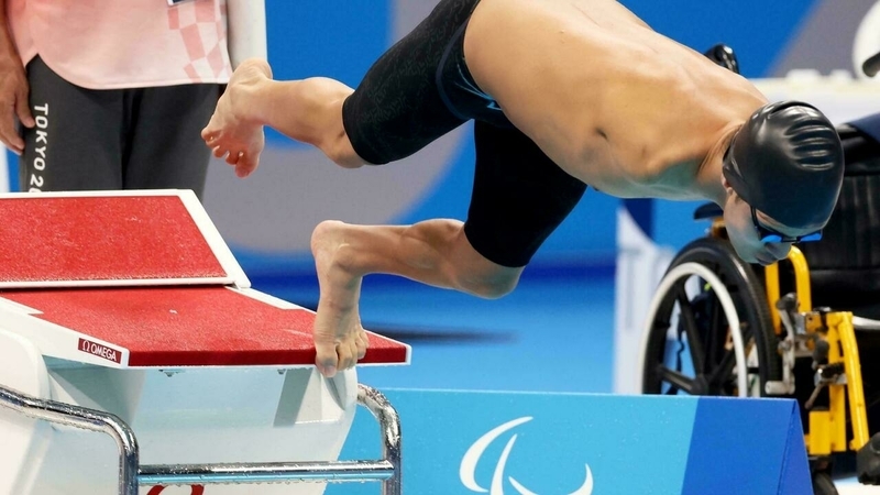 Refugee swimmer aims for historic Paralympic medal