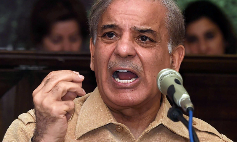 Shahbaz Sharif's tears up talking about Karachi's poor state