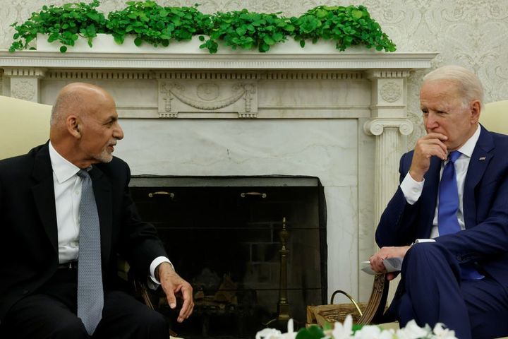 In call before Afghan collapse, Biden pressed Ghani to &lsquo;change perception&rsquo;