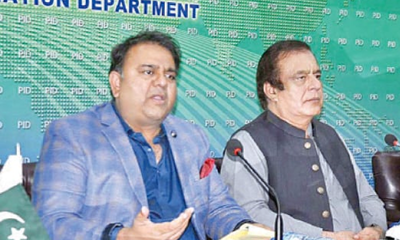 Fawad expresses concerns over performance of Chief Election Commissioner