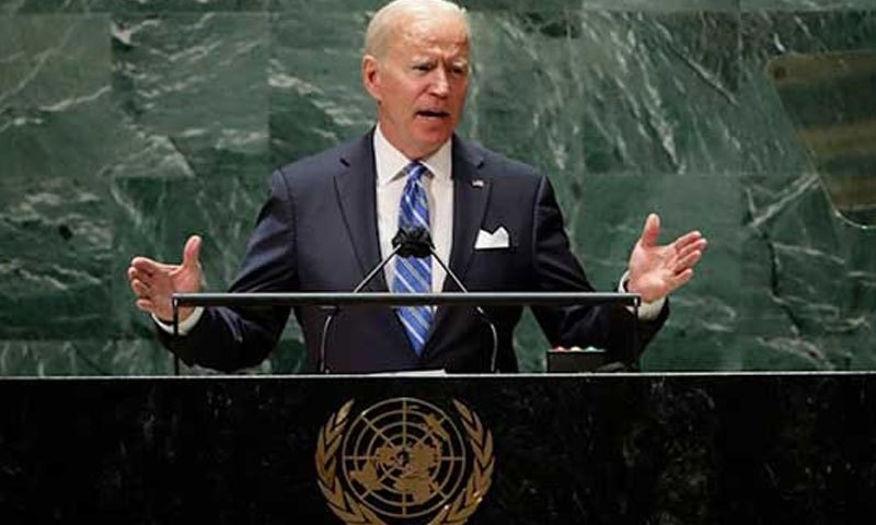 Biden says US not seeking 'Cold War' as he vows to lead