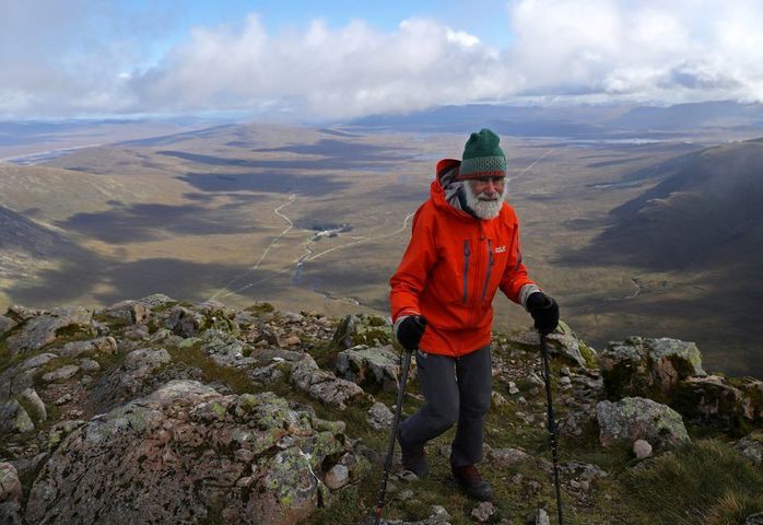 Meet the 81-year-old climbing Scottish mountains for his sick wife