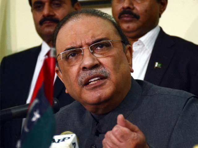 Complete implementation of NAP the only option: Asif Zardari