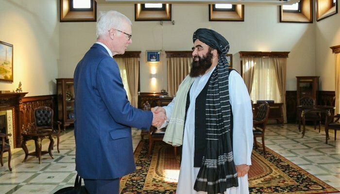 British envoy in Kabul as Taliban seek to break isolation