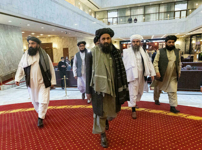 Russia to invite Taliban to international talks in Moscow Oct. 20
