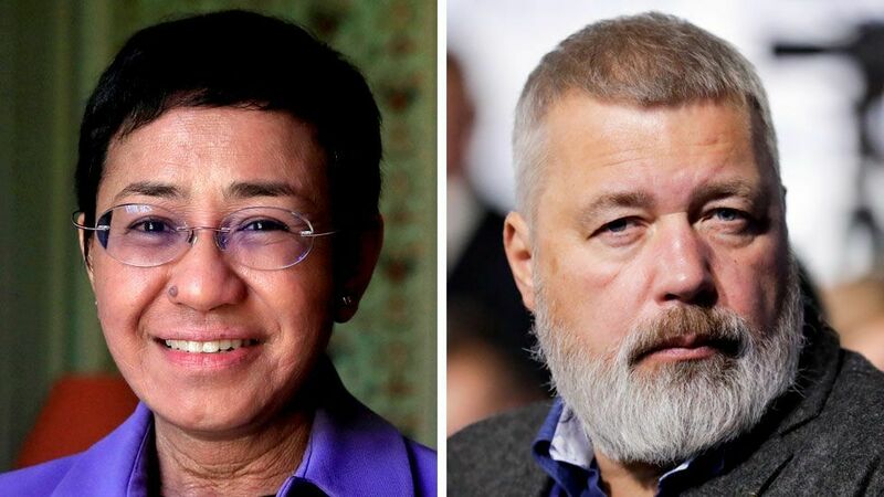 Journalists Maria Ressa, Dmitry Muratov awarded Nobel Peace Prize