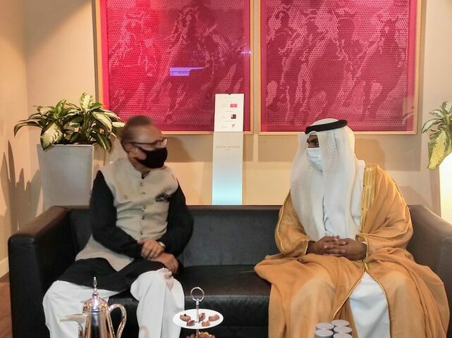 President Alvi arrives in UAE on two‑day visit