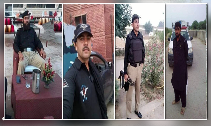 Four police officers killed in Lakki Marwat