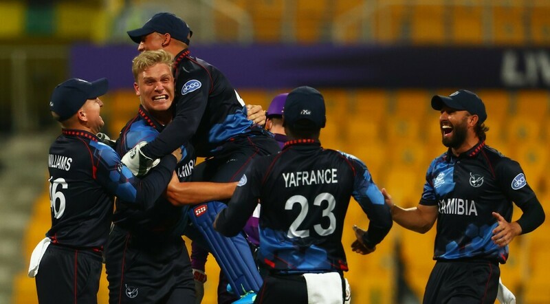 Trumpelmann, Smit help Namibia down Scotland in T20 World Cup