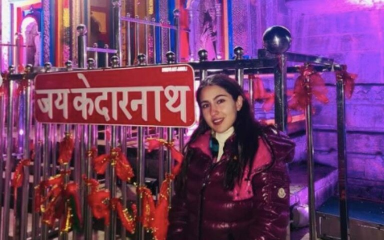 Bollywood actor Sara Ali Khan gets trolled for temple visit