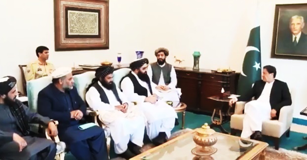 Acting Afghanistan foreign minister calls on PM Imran Khan