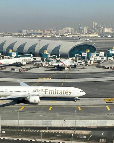 Dubai airport sees jump in passenger traffic, revises outlook
