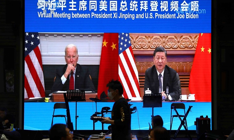 Hours of talk, but little change after Biden-Xi virtual meeting