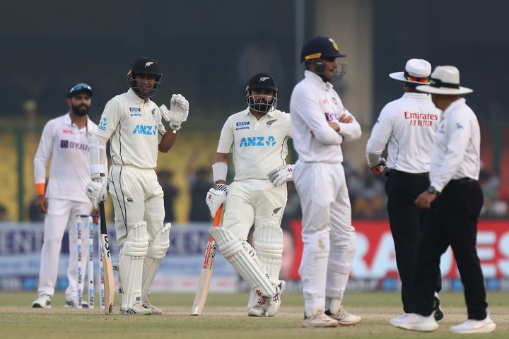 New Zealand draw opening test against India in Kanpur