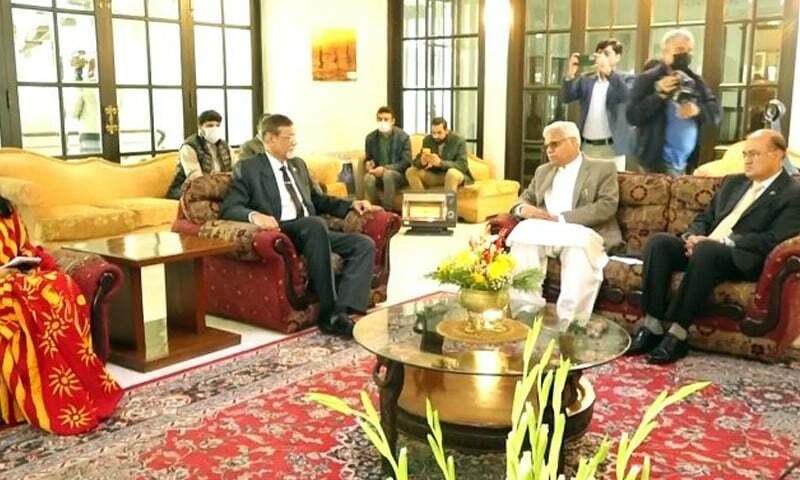 PTI&rsquo;s apex body delegation visits Sri Lankan High Commission, expresses condolence