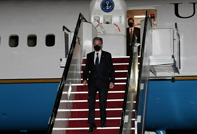 Blinken cuts short Asia trip due to Covid case in delegation