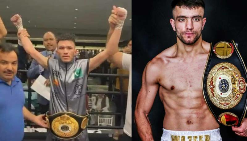 Boxers Asif Hazara, Usman Wazir win international titles