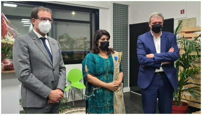 Pakistan-origin woman receives prestigious French award
