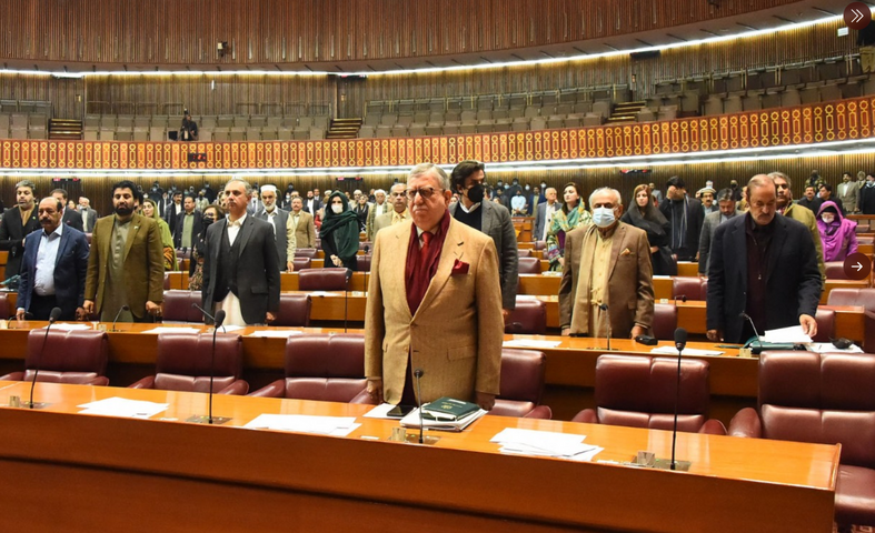 Twitter reacts to chaotic scenes from NA mini-budget session