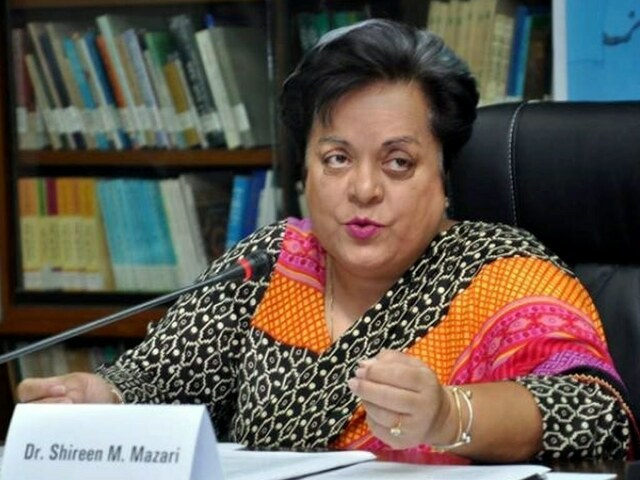 Shireen Mazari says bill of missing persons has gone 'missing'