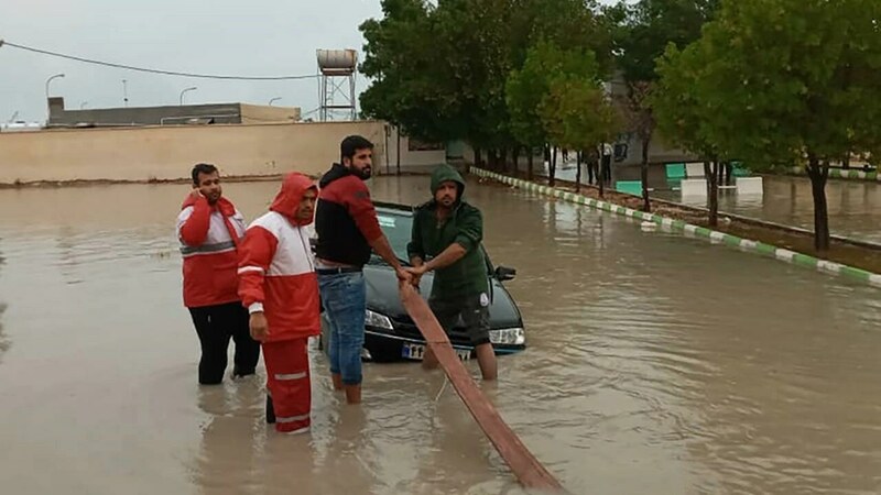Eight killed in southern Iran floods