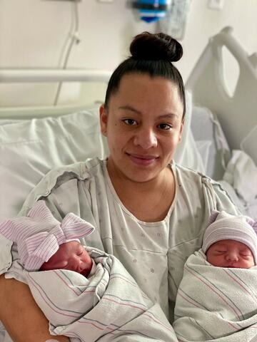 'It was a surprise': California twins born in different years