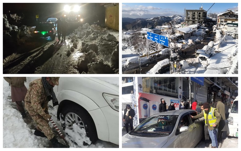 All major highways in Murree opened for traffic: ISPR