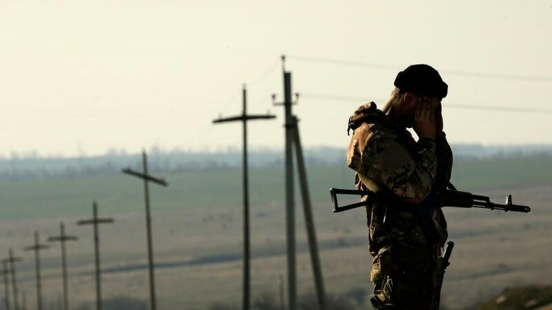 Two Ukraine soldiers killed as tensions with Moscow soar