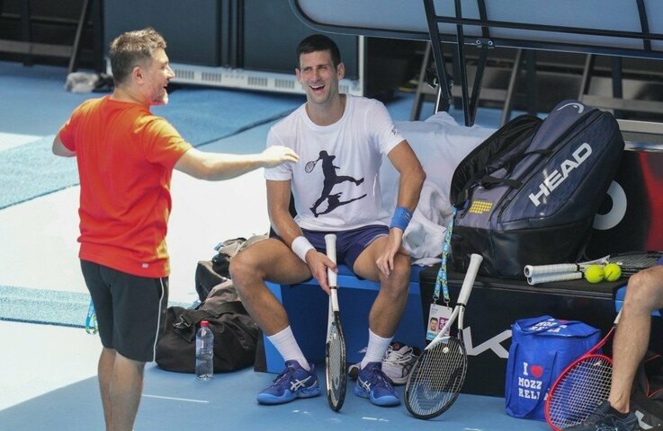 Djokovic trains as Australian Open dream hangs in balance