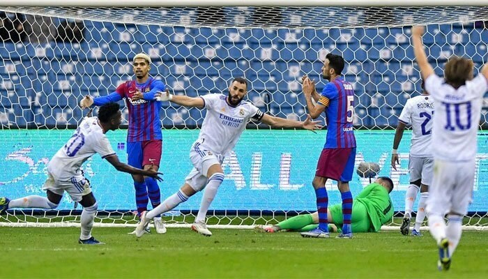 Real Madrid down Barcelona to reach Spanish Super Cup final