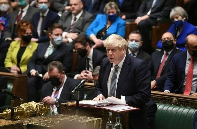 Johnson's office apologises to Queen for party on eve of Philip's funeral