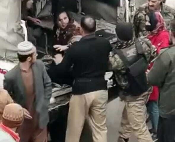Two Quetta cops suspended for manhandling women as video goes viral