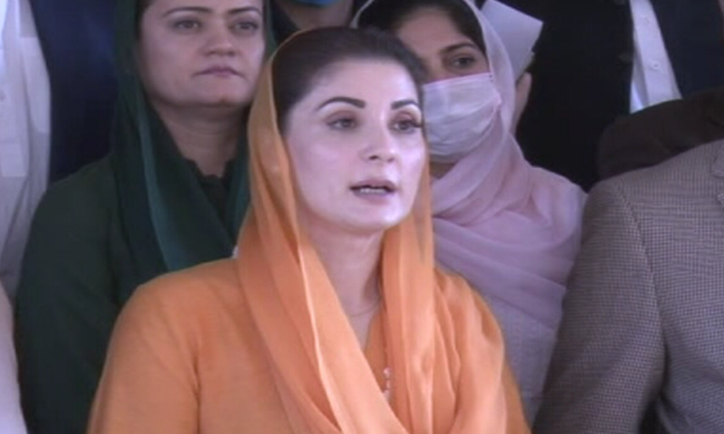 Based on PTI govt's performance its ouster a 'matter of days', says Maryam Nawaz