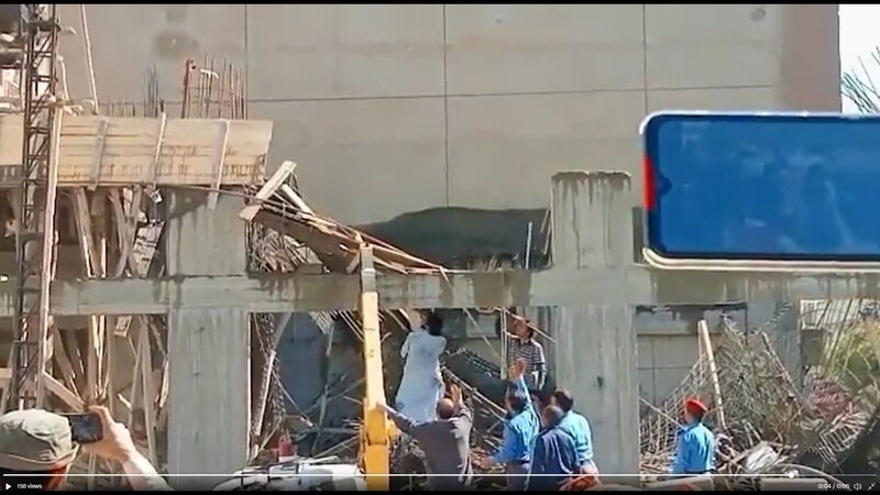 One killed as under-construction building collapses in Karachi