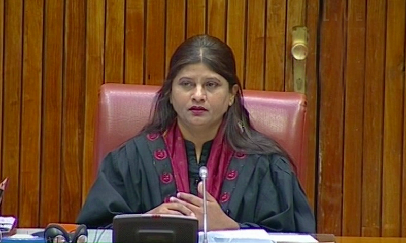 Hindu senator chairs Senate session to pass Kashmir solidarity resolution