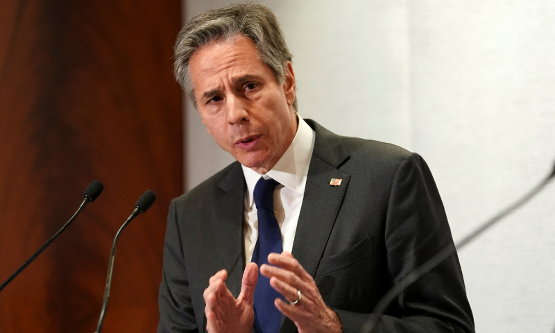 Russia could invade Ukraine 'any time', including during Olympics: Blinken