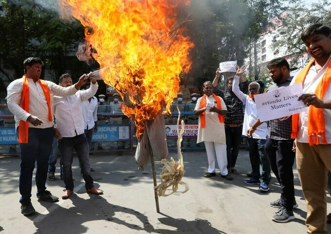 20 injured in India riots after Hindu activist killed