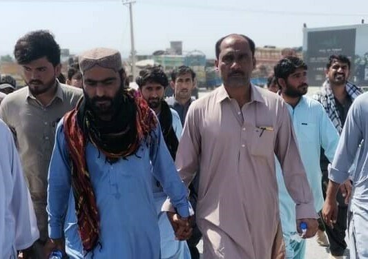 Protesters in Turbat march to Quetta against enforced disappearance of Baloch