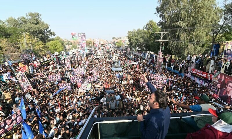 Bilawal challenges PM to dissolve assemblies in address to nation