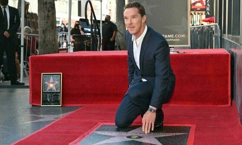 Benedict Cumberbatch gets Hollywood star