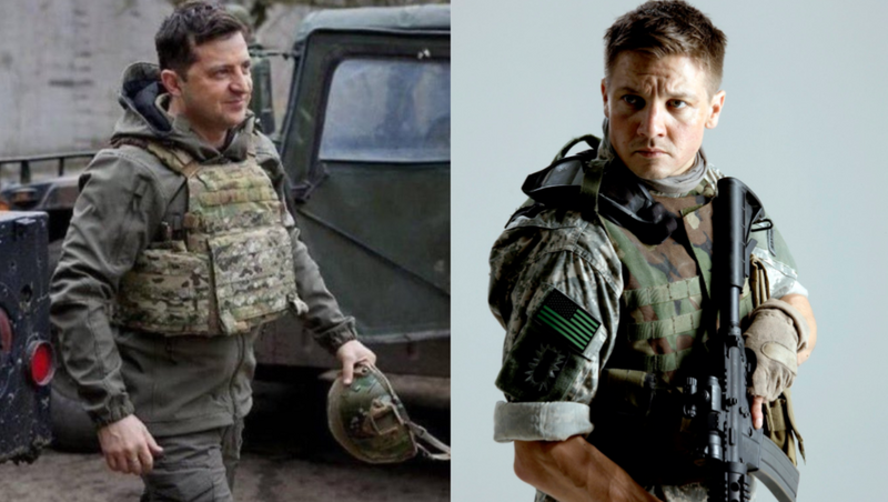 Fans want Marvel&rsquo;s Jeremey Renner to play President Zelensky in Ukraine invasion film