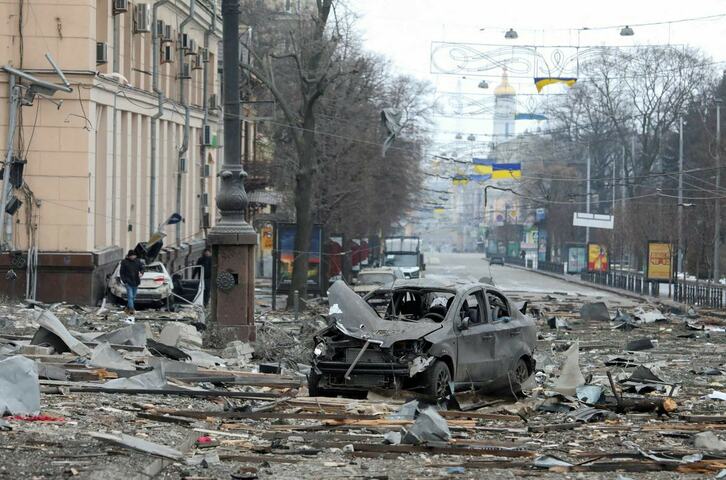 At least 21 killed, 112 wounded in shelling on Kharkiv