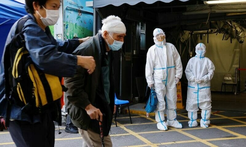 Hong Kong reports 37,529 new Covid-19 cases, 150 deaths