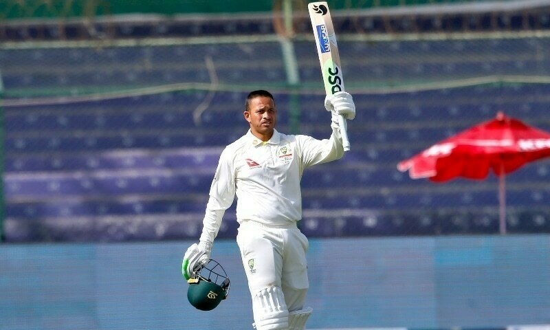 Usman Khawaja hundred leads Australia to 251-3 in second Test against Pakistan