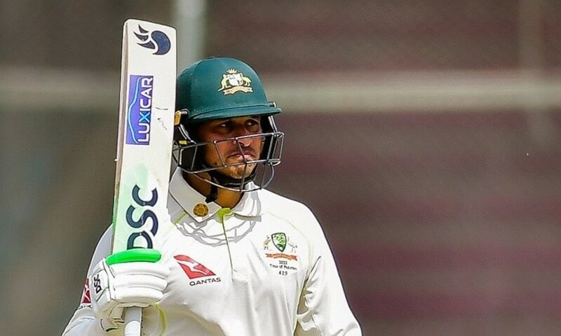 Khawaja falls for 160, Australia 407-7 at tea