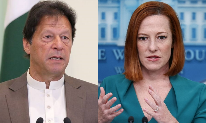 White House press secretary avoids commenting on PM Imran&rsquo;s &lsquo;slave of America&rsquo; statement