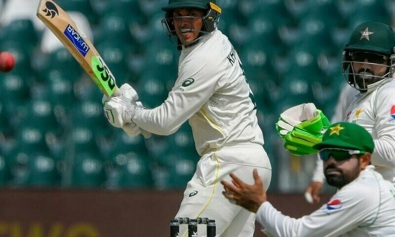 Australia recover to 70-2 at lunch after Shaheen's double strike